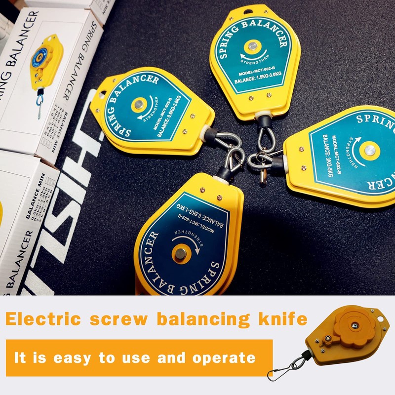 Retractable Spring Pull, 0.5-1.5 kg Spring Pull Screwdriver Hanging Wrench