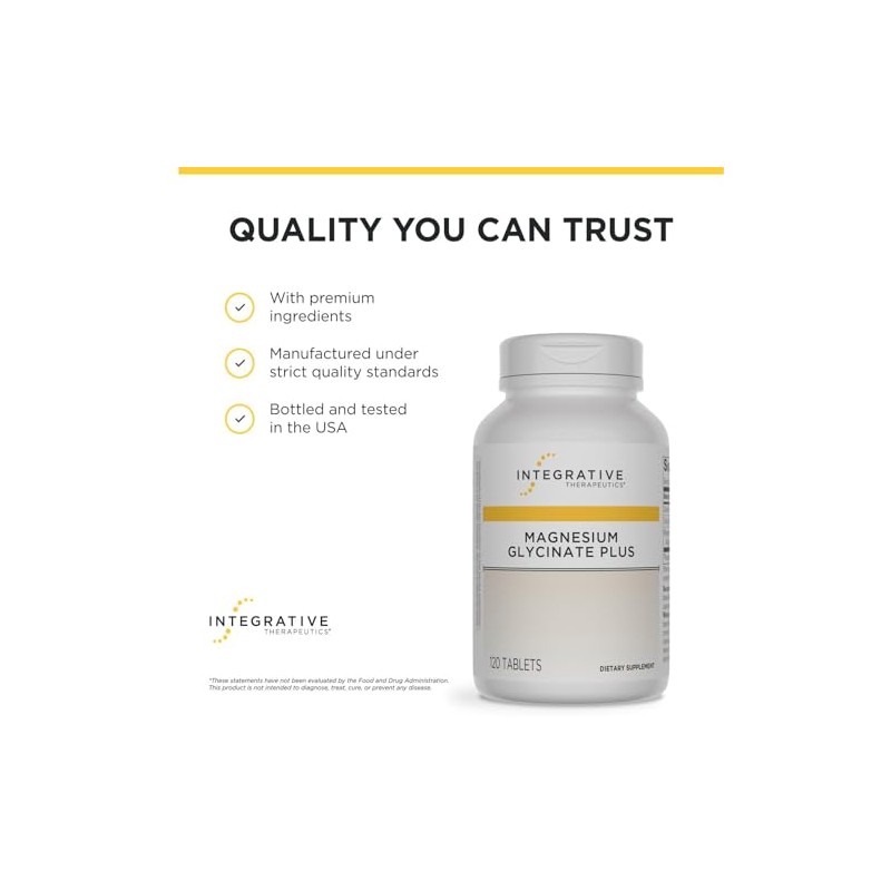 Integrative Therapeutics -Magnesium Glycinate Plus - Magnesium for Women and