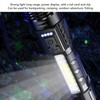 LED Bright Flashlight COB Work Light USB Rechargeable IPX4 Outdoor