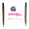 Dsoar Clip-In Dreadlock Extensions, 24 Inches, 3 Pieces, Handmade 0.6