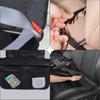 Baby Car Seat Protector with Mesh Storage Pocket Wear Resistant