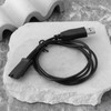ECSiNG USB Adapter Connects Headset to PC. Compatible with Plantronics