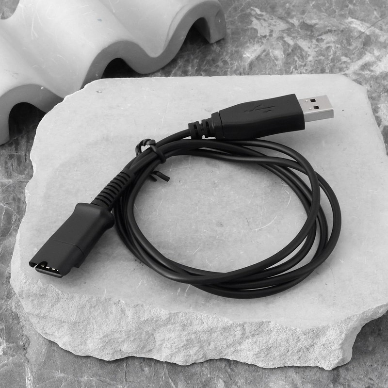 ECSiNG USB Adapter Connects Headset to PC. Compatible with Plantronics