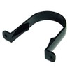 FLOPLAST 68mm Round Gutter Pipe Clip - Black