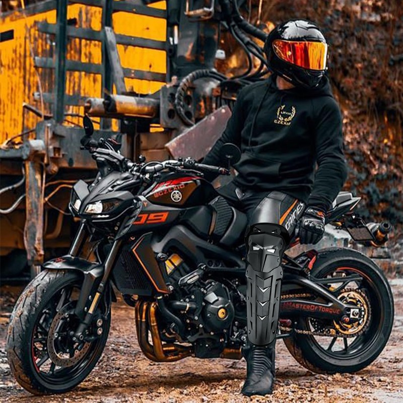 Gute Motorcycle Knee Pads with Shin Guards - Unmatched Flexibility