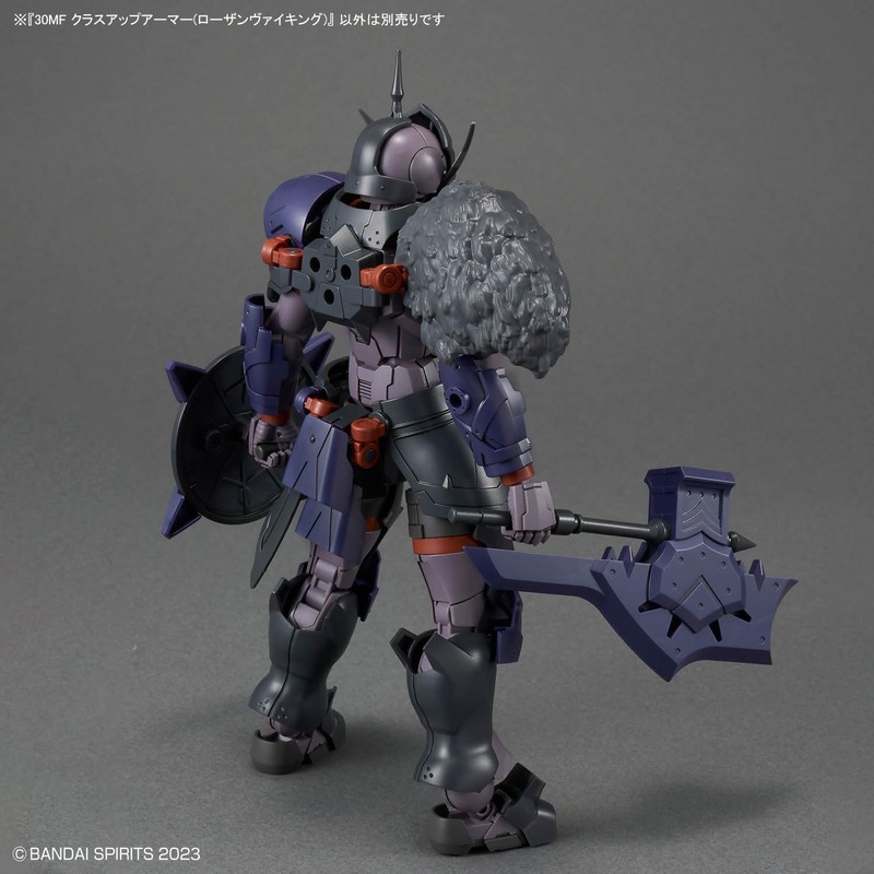 Bandai Spirits 30MF Class Up Armor (Lausan Viking), Color Coded