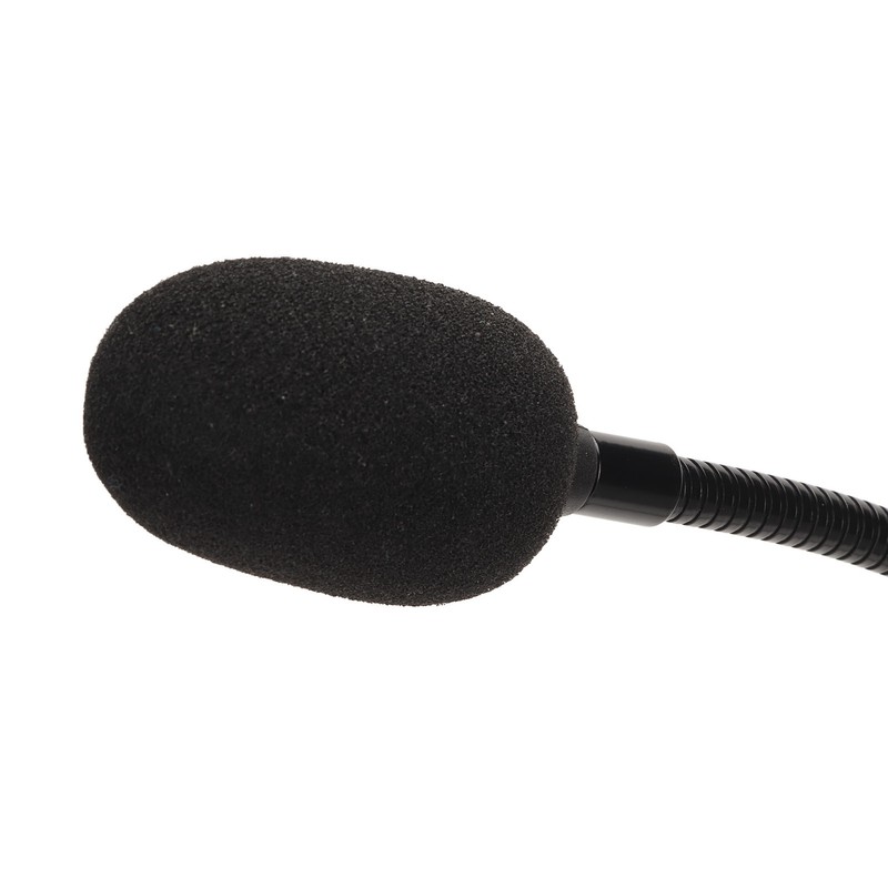Gooseneck Condenser Microphone Professional 6.35mm Desktop Wired Microphone for Broadcasting