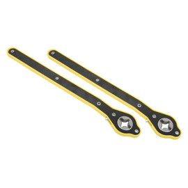 Car Repair Wrench Tire Ratchet Wrench Handle Ratchet Wrench Handle Scissor Jack Ratchet Wrench Pair 13.4in Car Jack Ratchet Wrench Labor Saving Tire Wheel Lug Wrench Repair Tool
