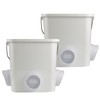 mozoba Automatic Chicken Feeder Set Hanging Chicken Feeder No Waste