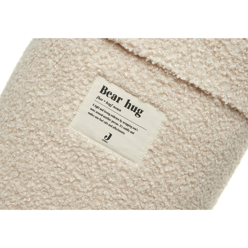 Jollein Aufbewahrungskorb Ø 18cm Ablage Boucle Naturel