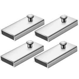 Grevosea 2 Pieces Magnetic Seam Guide, Sewing Machine Attachments Metal Sewing Straight Seam Guide Gauge for Universal Sewing Machines Foot Parts Accessories