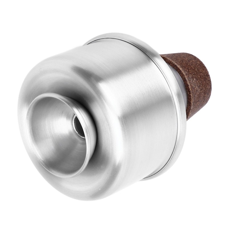 Mini Trumpet Practice Mute Aluminum Alloy Trumpet Mute Silencer for