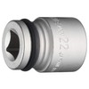 TONE HP4NV-22 Impact Socket 0.5 inch (12.7 mm) (1/2 mm),