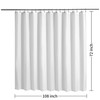ALYVIA SPRING Extra Wide Fabric Shower Curtain Liner Waterproof -