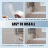 Lrtzizy 2PCS Clear Acrylic Corner Splash Guards Shower Bathtub Splash
