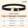SUOSDEY Women Leather Belt for Jeans Pants, Fashion Ladies Dress
