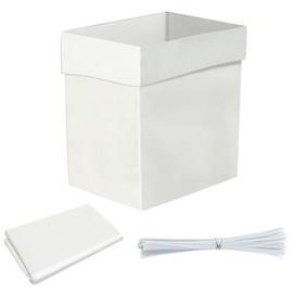 15 Pack 15-Gallon Trash Compactor Bags - 2.6 Mil Thick Leakproof Design Fits for Maytag, for Jenn-Air & All 15" Compactors, Heavy Duty with Perforated Edges