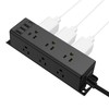JUNNUJ 20W USB C Power Strip Desk with Thin Flat