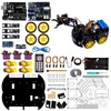 LAFVIN Mechanical 4WD Robot Arm Smart Car Kit - STEM/Graphical