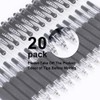Gel Pens Retractable Fine Point Black Gel Ink Rollerball Pen,