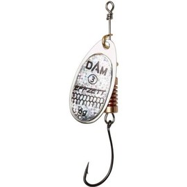 D-A-M DAM Effzett Spinner with Single Hook Reflex Silver 4.0 g