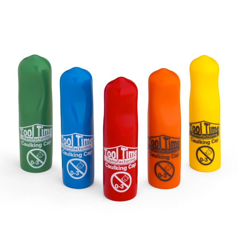 REUSBLE CAULKNG CAPS 5PK (A)