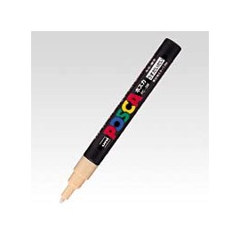 Mitsubishi Pencil Posca PC-3M.54, Fine Point, Round Point, Thin Point, Set of 2