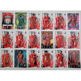 Match Attax 2023 2024 Liverpool Full Base Card Set