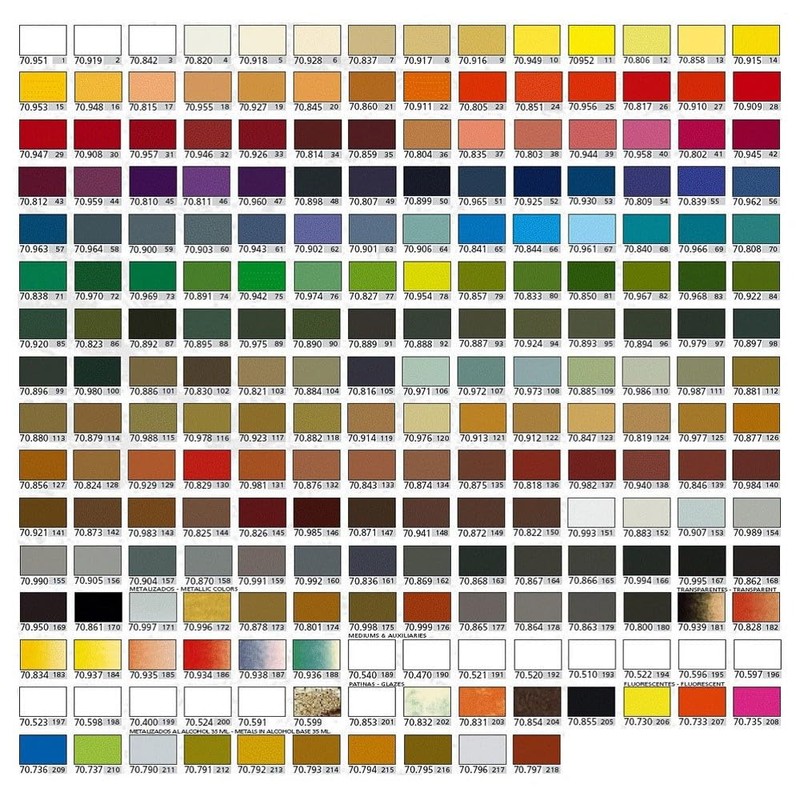 Vallejo Dark Sea Blue Model Color Paint, 17ml