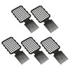 5pcs Twist Combs Ergonomic Perm Curling Hair Dreadlocks Twist Combs