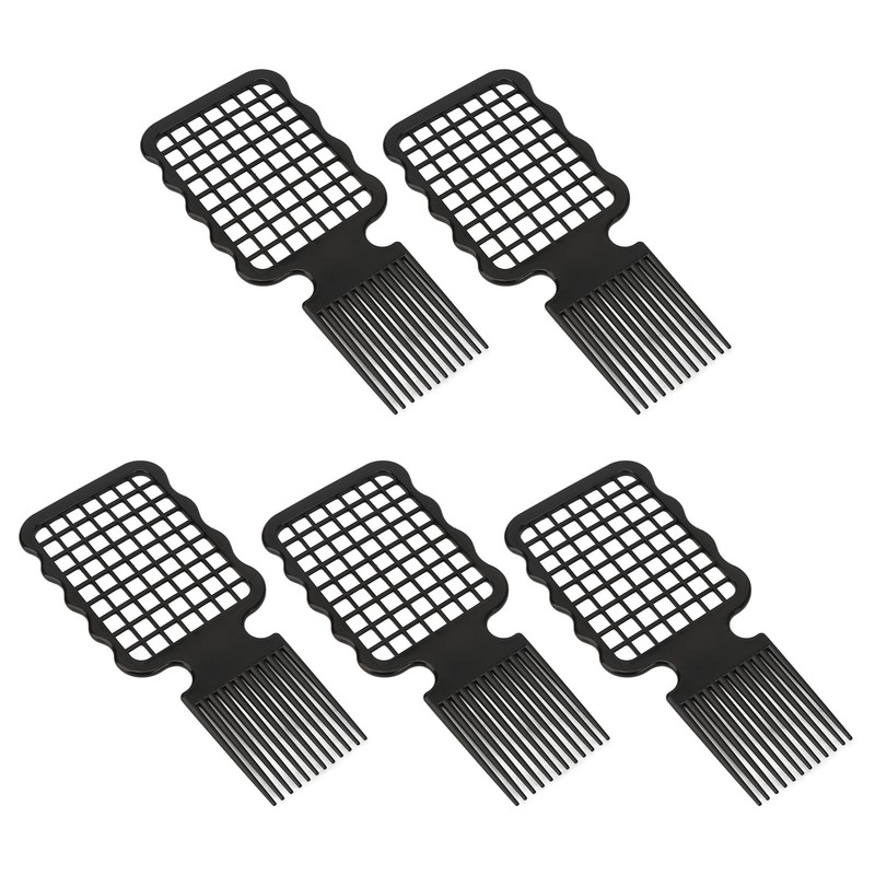 5pcs Twist Combs Ergonomic Perm Curling Hair Dreadlocks Twist Combs