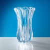 Mikasa Celebrations Blossom Crystal Vase, 12-Inch Tall, Elegant Cut Glass