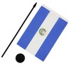 El Salvador Table Flag 5'' x 8'' - Salavadorian Desk