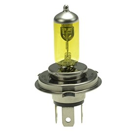 Optilux Hella H71070682 XY Series H4 Xenon Yellow Halogen Bulbs, 12V, 60/55W, 2 Pack