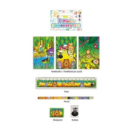 Henbrandt Jungle 5-Piece Stationery Set