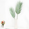 AOODOOM 16 PCS Artificial Palm Leaves, Faux Large Palm Fronds