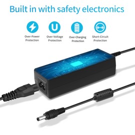 Jantoy 12V 6.6A-7A AC Adapter Replacement for Drobo 4-Bay Firewire 800 Storage 80W DC Power Supply