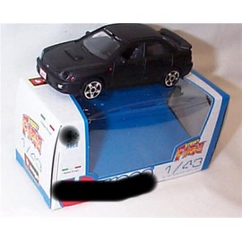 Bburago Street fire Matt Black S'ubaru impreza WRX STI car 1:43 scale Diecast model