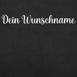 Geschenk mit Namen personalisiert by Shirtracer - Apron - Cooking Apron - Your Choice of Name - Name Name, 7 black jeans