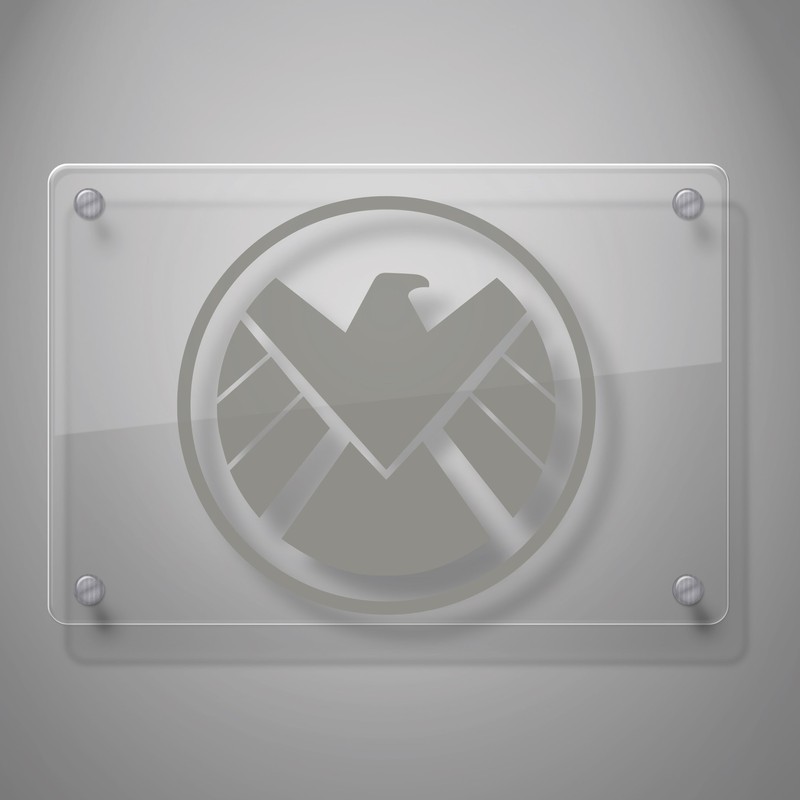 Yoonek Graphics Agents of Shield Decal Sticker for Car Window,