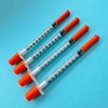 100 Pack 1ml 30G 13mm Precision Plastic Multiple Uses Measuring