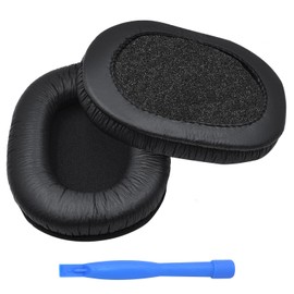 Ear Pads Replacement for Sony MDR-7506 / MDR-V6 / MDR-V7 / MDR-CD900ST Headphone by MMOBIEL - Memory Foam and Protein PU Ear Pad Cushions - Earpads Replacement – Black