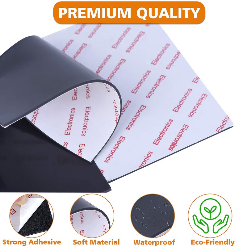 Non Slip Furniture Pads, Non Skid Rubber Pads 2 PCS