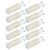 10PCS G9 LED Lamp Dimmable Ceramic LED Bulb Replace Halogen