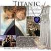 Titanic Blue Heart Necklace in Pouch