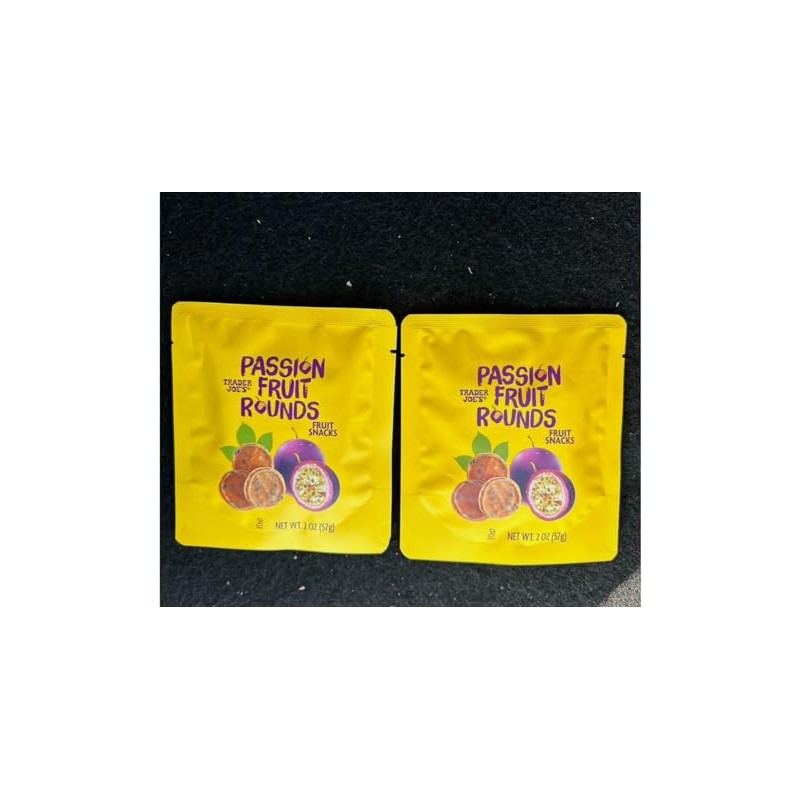 Generic Trader Joe's Passion Fruit Rounds Fruit Snacks Net Wt.