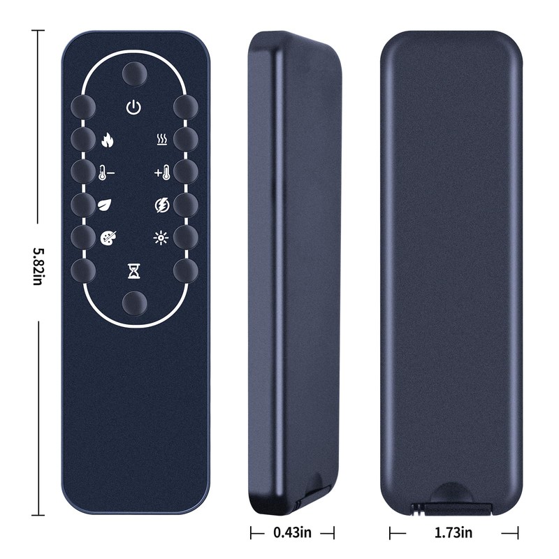 Replacement Remote Control for Dimplex Electric Fireplace Ignite XL Revillusion