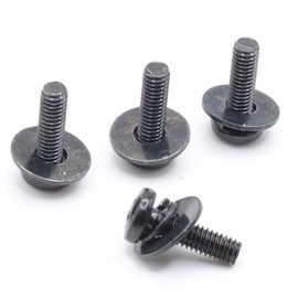 ReplacementScrews VESA Compatible M4 14mm TV/Monitor Wall Mount Screws for 75x75mm and 100x100mm Brackets. Metric Screws & Washers for Mounting Any TV/Monitor Brand.