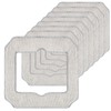 Pack of 8 Cleaning Cloth Replacement Parts for Ecovacs Winbot