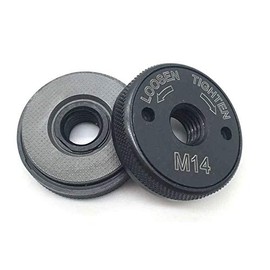 GrindPro Heavy Duty Quick Change Grinder Nut // M14 Fast Locking Grinder Nut